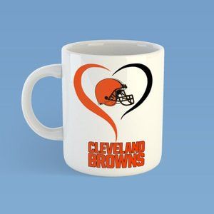 NFL Heart Favorite NFL Football Team Sport Mug of Your Favorite Team